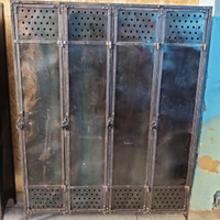 Antico armadio spogliatoio 4 ante