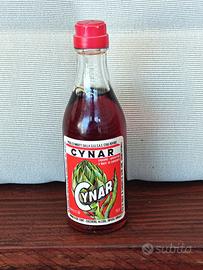 Cynar Bottiglia Mignon anni 70 integra Vintage Arr