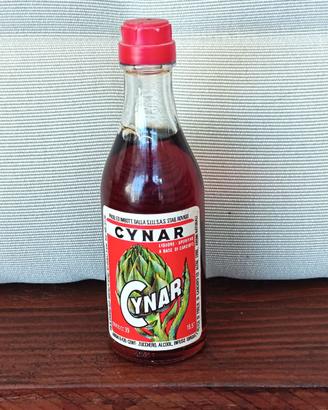 Cynar Bottiglia Mignon anni 70 integra Vintage Arr