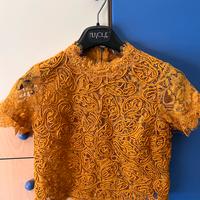 Maglietta manica corta Zara senape