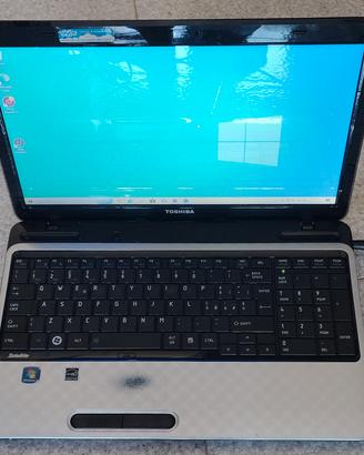 Toshiba L750D 15,6"QuadCore 640GB HD/ssd 6gb RAM