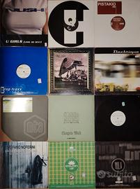 Lotto 12 vinili mix dance house anni 90 2000