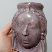 Vaso Testa di Moro in Ceramica