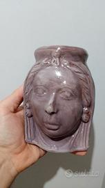 Vaso Testa di Moro in Ceramica