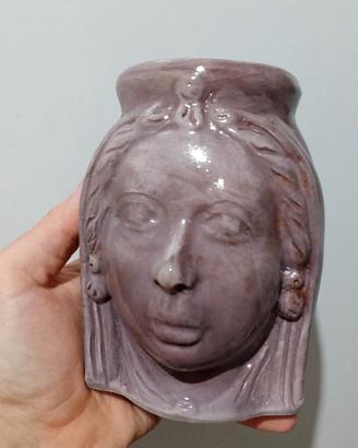 Vaso Testa di Moro in Ceramica