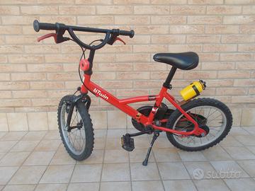 Bicicletta bimbo B Twin  16"-  5 - 8 anni