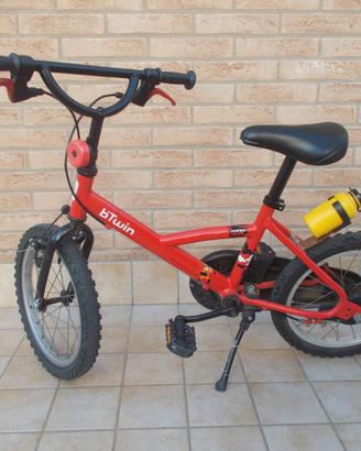 Bicicletta bimbo B Twin  16"-  5 - 8 anni