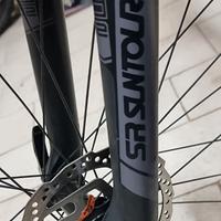 Forcella  mtb 150 mm e cerchio 29