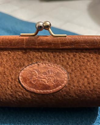 Portamonete nuovo  in pelle francese Celine Paris
