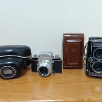 macchine fotografiche d epoca exa rollei magic