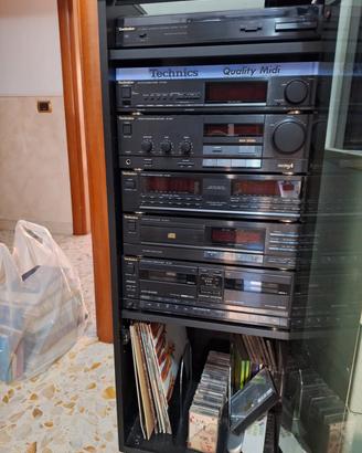 impianto stereo della technics 