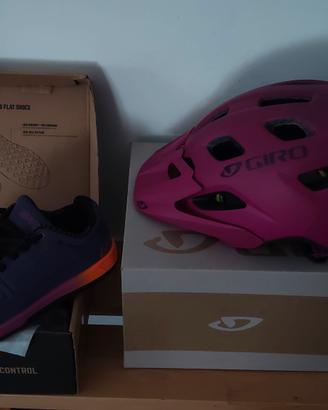 scarpe leath 38 casco giro S
