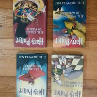 4 Libri Harry Potter pietra filosofale camera prig