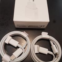 ADAPTER 20w + FILI APPLE NEW