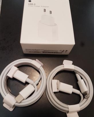 ADAPTER 20w + FILI APPLE NEW