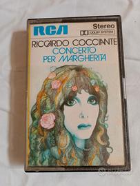 musicassetta Riccardo Cocciante concerto per margh