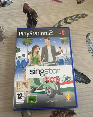 Sing star top.it gioco per PlayStation 2
