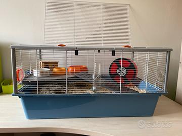 Gabbia per criceti e accessori