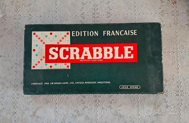 Gioco vintage Scrabble (francese), anni '50/'60