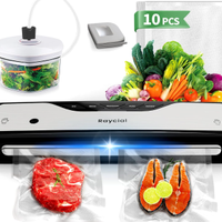 Sottovuoto Alimenti, 5 in 1 Macchina Sottovuoto, A