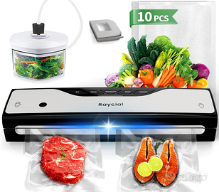 Sottovuoto Alimenti, 5 in 1 Macchina Sottovuoto, A