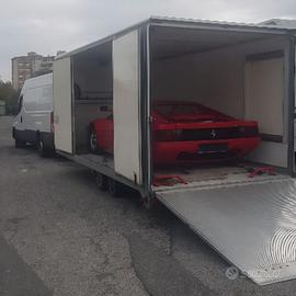 rimorchio porta auto e cose furgonato FGS
