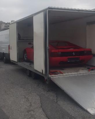 rimorchio porta auto e cose furgonato FGS