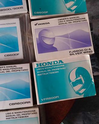 14 manuali uso e manutenzione Honda