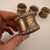 Portatovaglioli silver plated