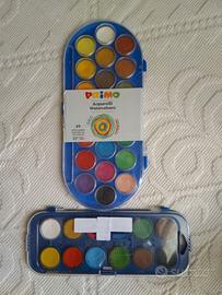 Acquerelli Primo 22 colori, Acquerelli Giotto 12