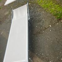 lettino da sdrio prendisole