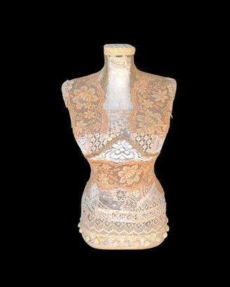 manichino ricoperto  complemento d*arredo 