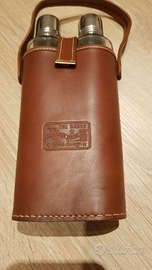 Fiaschette vintage pelle da collezione