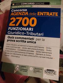 manuale concorso simone Agenzia delle entrate 