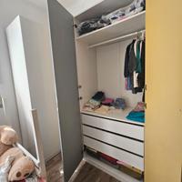 Armadio 4 ante con angolo