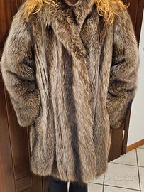 Pelliccia artigianale di volpe taglia 42/44