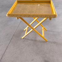 tavolino scompnibile Gheridon velluto 