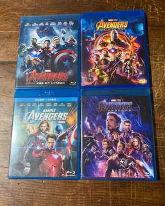Saga completa Avengers Blu-ray  (4film)