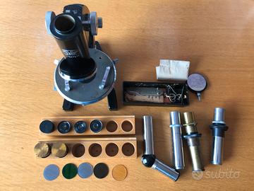 microscopio Reichert Carl Zeiss Jena Nr. 247378