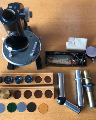 microscopio Reichert Carl Zeiss Jena Nr. 247378