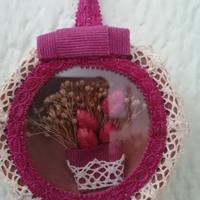 Ciondolo decorativo di terracotta 