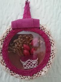 Ciondolo decorativo di terracotta 