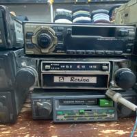 Lotto autoradio vintage