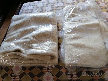 coperta in lana merino con coprimaterasso