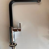 Miscelatore Rubinetto Franke Active L Cromo e Nero