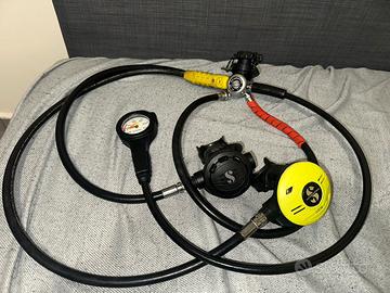 Scubapro mk26+r390+r190+manometro scubapro