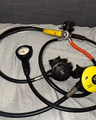 Scubapro mk26+r390+r190+manometro scubapro