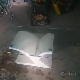 tavolino di cristallo per salotto usato poco 