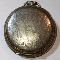 Orologio da taschino cassa esterna Argento