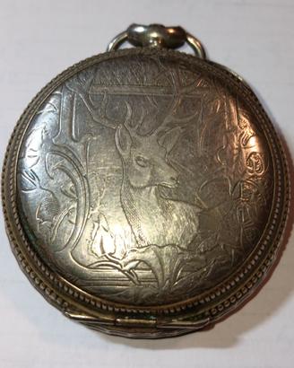 Orologio da taschino cassa esterna Argento